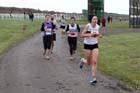 Melanie Henderson (Portobello) on her way to winning the Newcastle Racecourse Half Marathon, Newcastle Racecourse, Gosforth, Newcastle. Photo: David T. Hewitson/Sports for All Pics